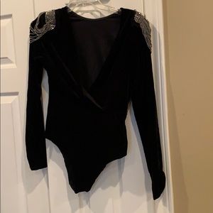 Black bodysuit. Never worn